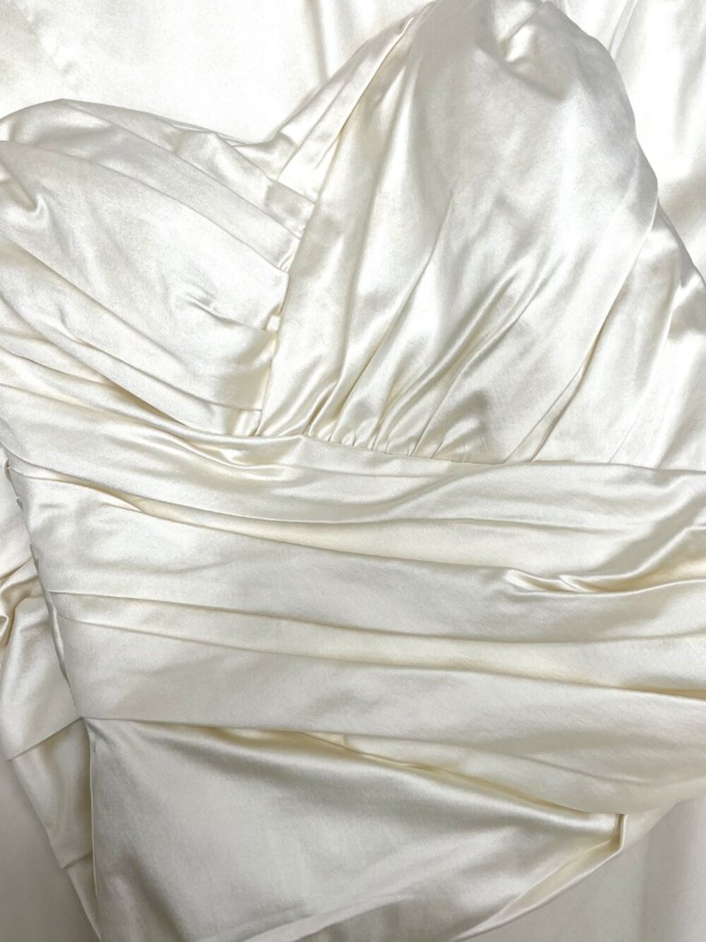 Marisa Satin Mermaid Wedding Gown - Picture 9 of 13